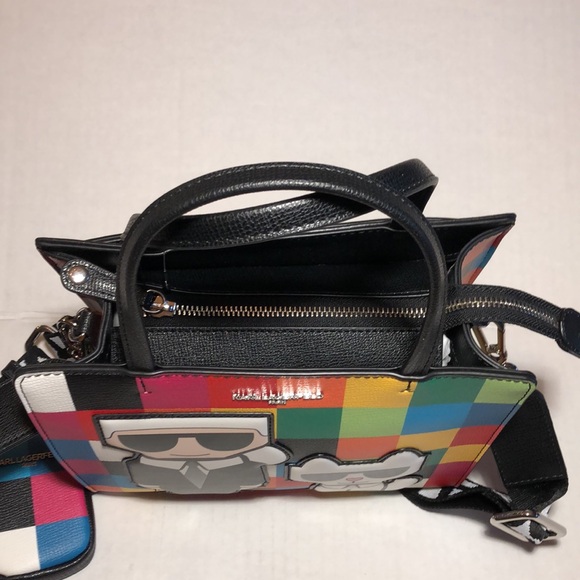 KARL LAGERFELD Colorful Tote Bag NWT